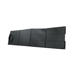 Panneau solaire 200W - Efficacité de conversion de 22 % -Léger et pliable, facile à transporter -Installation facile avec béquil