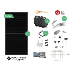 Kit APS 6 PV SI500 6.0KW 