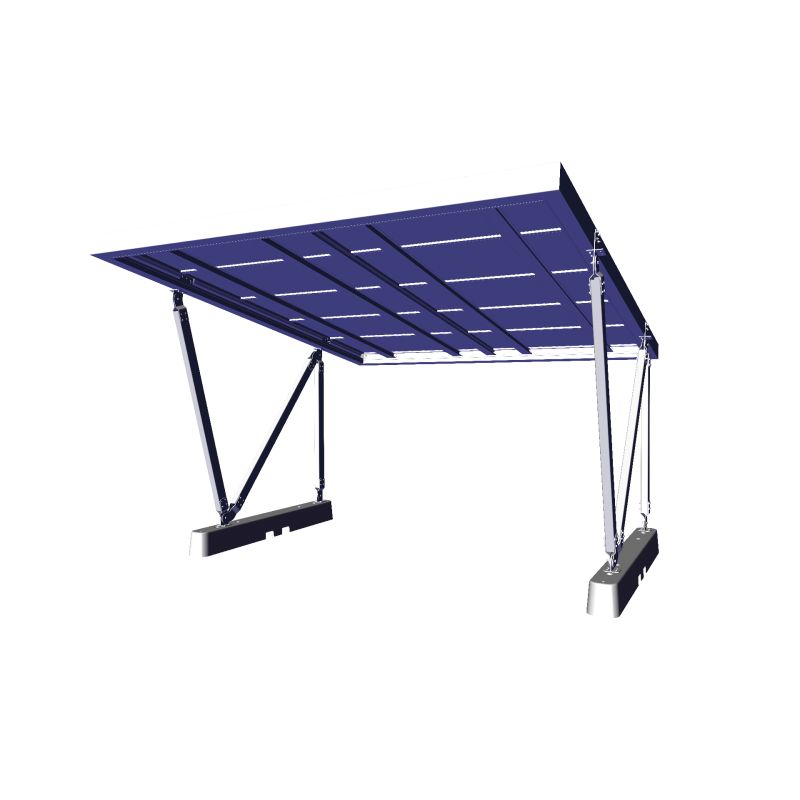 Ombrière 5,5 kW 10 PV 550Wc